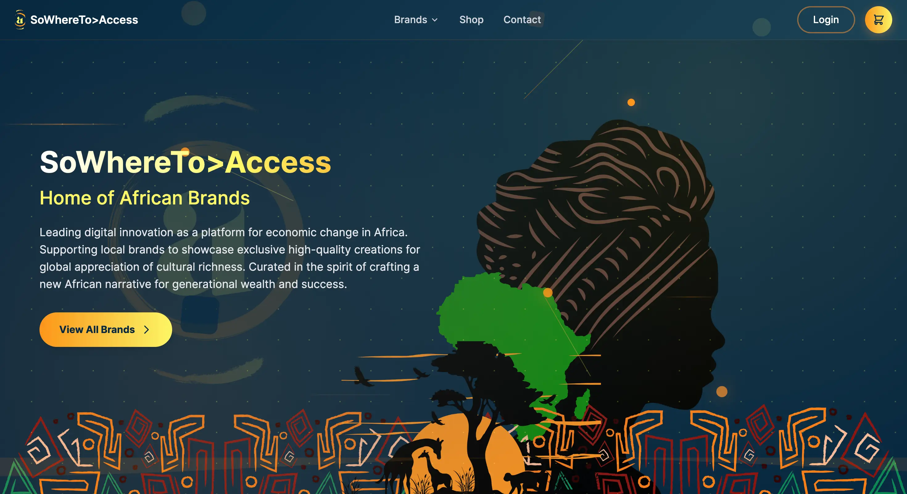 SowhereToAccess website screenshot